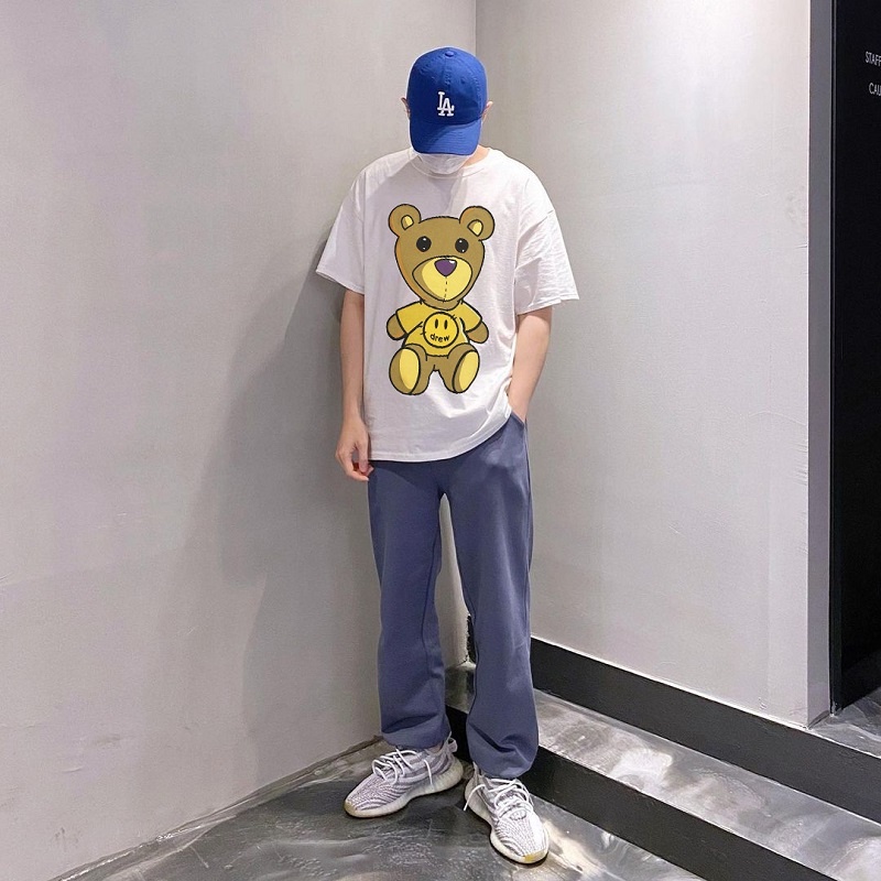 NRVP Áo Thun Cotton Tay Ngắn Cổ Tròn Màu Trơn Thời Trang Dành Cho Nữ