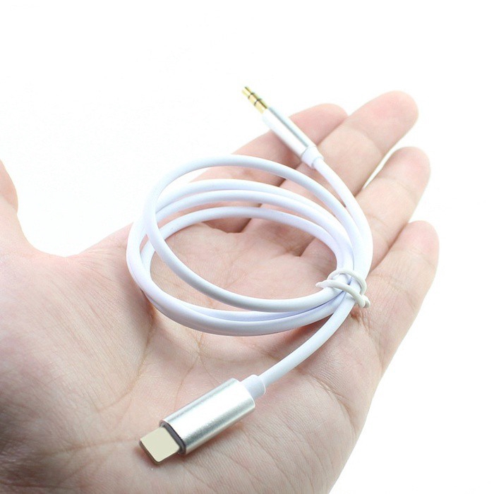 Cáp Lightning to 3.5mm AUX cho iPhone sử dụng xe hơi