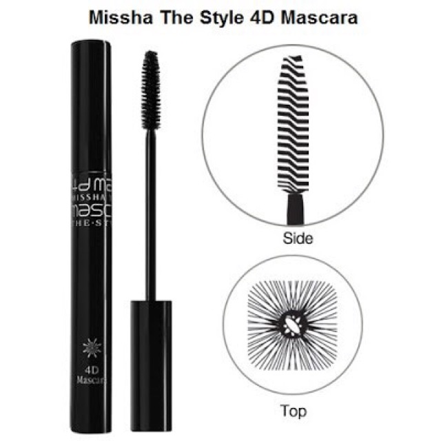Mascara Missha 4D The Style Bền Màu Làm Dài Mi | BigBuy360 - bigbuy360.vn
