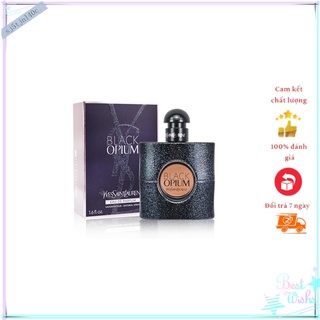 Nước hoa, dầu thơm nữ black opium nuit blanche 90ml edp chính hãng