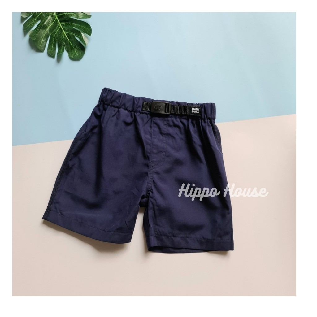 Quần Short Bé Trai Bé Gái Dòng Dry Wear Nhanh Khô Siêu Nhẹ Xuất Nhật Size 90-150 Hippo House