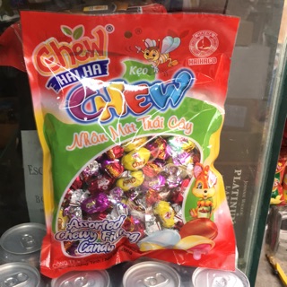 Kẹo nhân trái cây Chew Hải Hà gói 400g