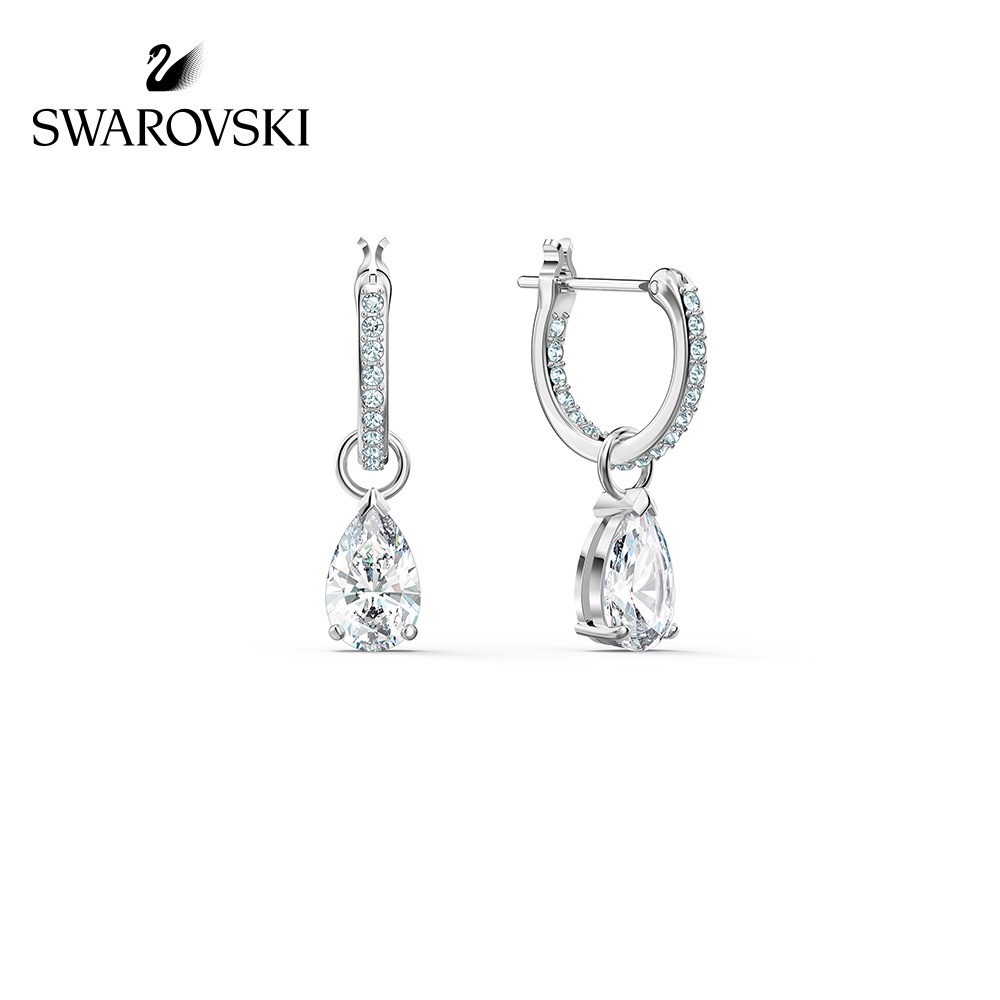 FREE SHIP Bông Tai Cá Tính Nữ Swarovski ATTRACT Tư thế thông minh có thể tháo rời Earrings Crystal FASHION Trang sức trang sức đeo THỜI TRANG