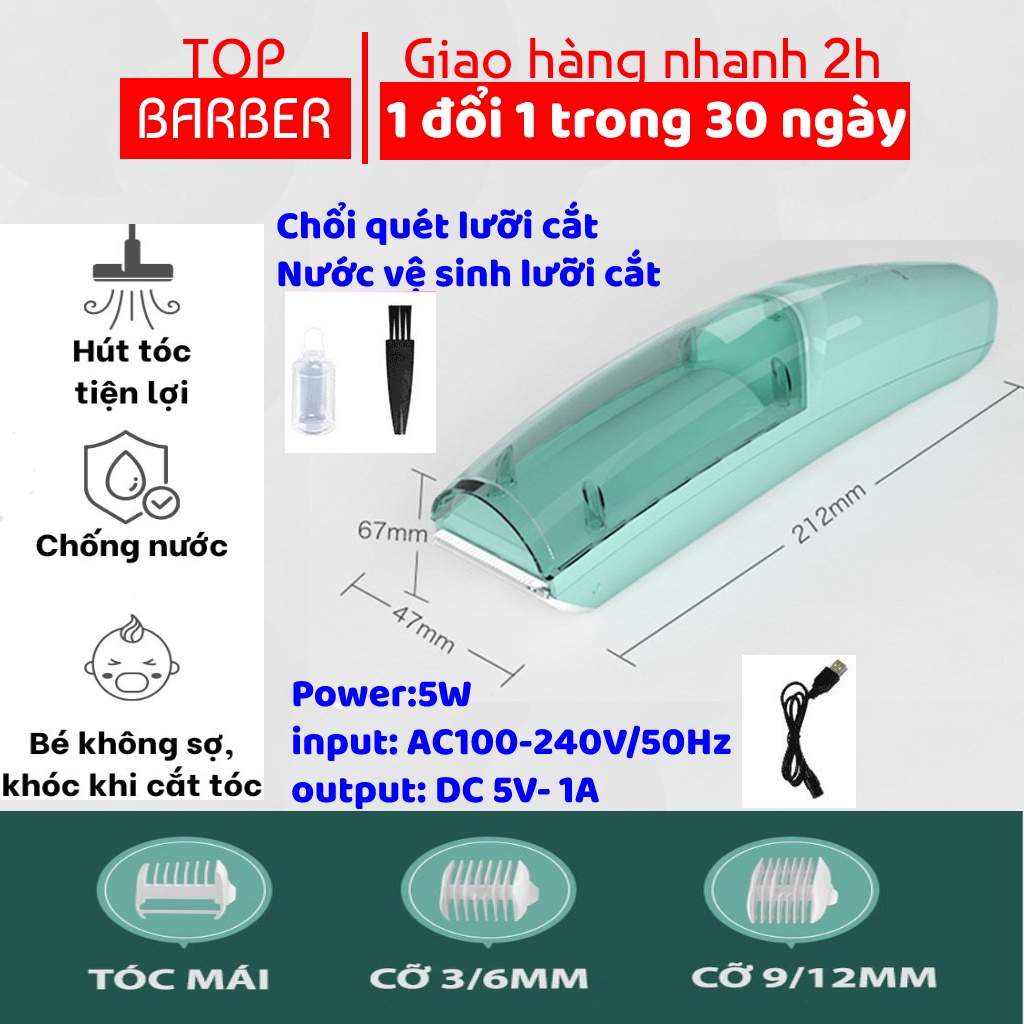 Tông đơ cắt tóc gia đình Jichen BẢO HÀNH 1 ĐỔI 1 HOÀN TIỀN 100%