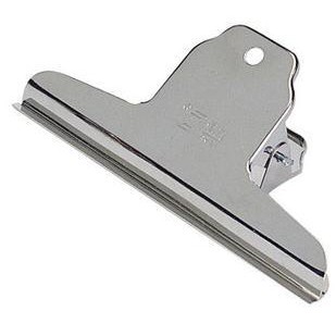 Kẹp Inox - Kẹp Tài Liệu  Guangbo 51mm/64mm/76mm/145mm (vỉ 2 - 6 chiếc)