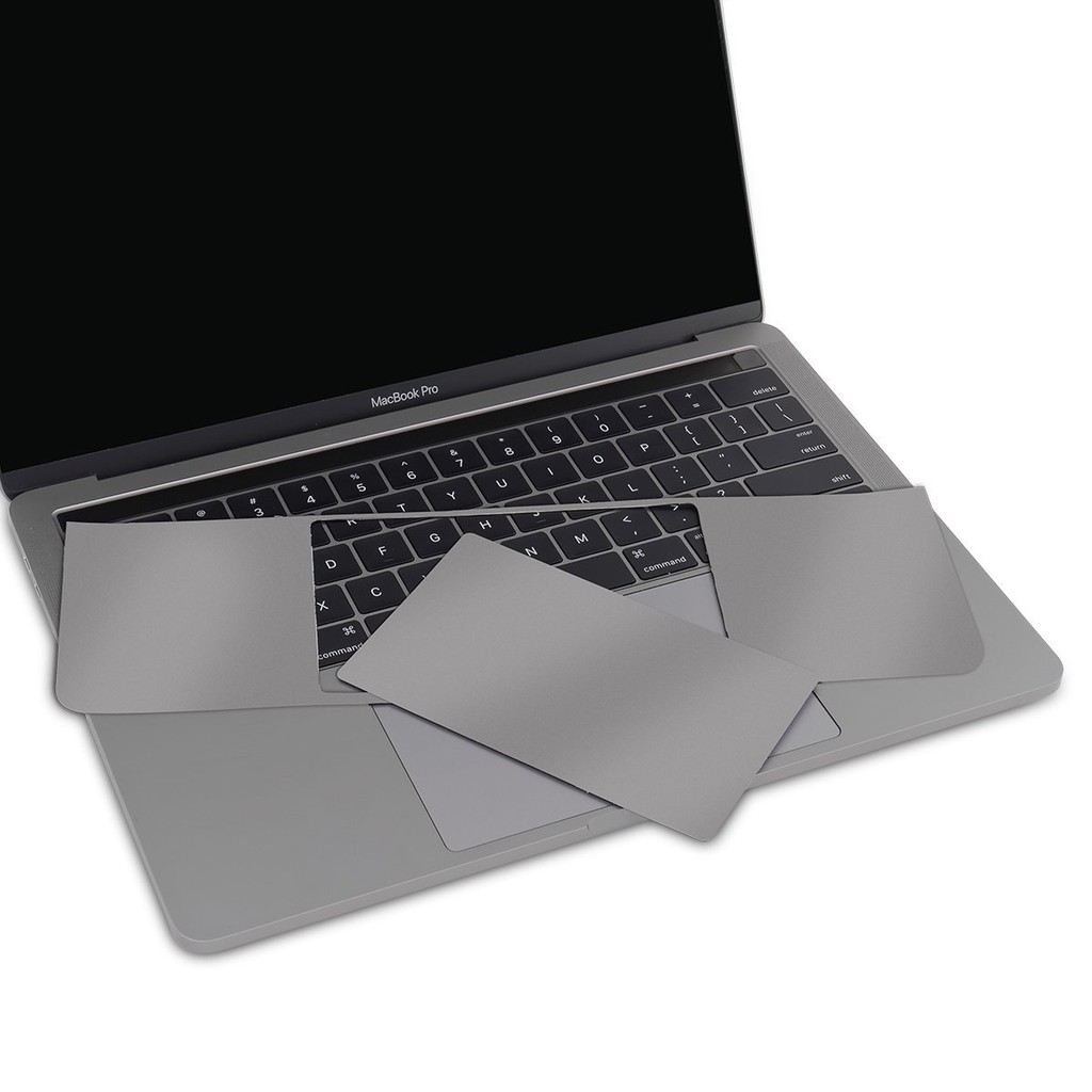 Bộ dán JCPAL 5 in 1 Silver cho Macbook (đủ dòng)