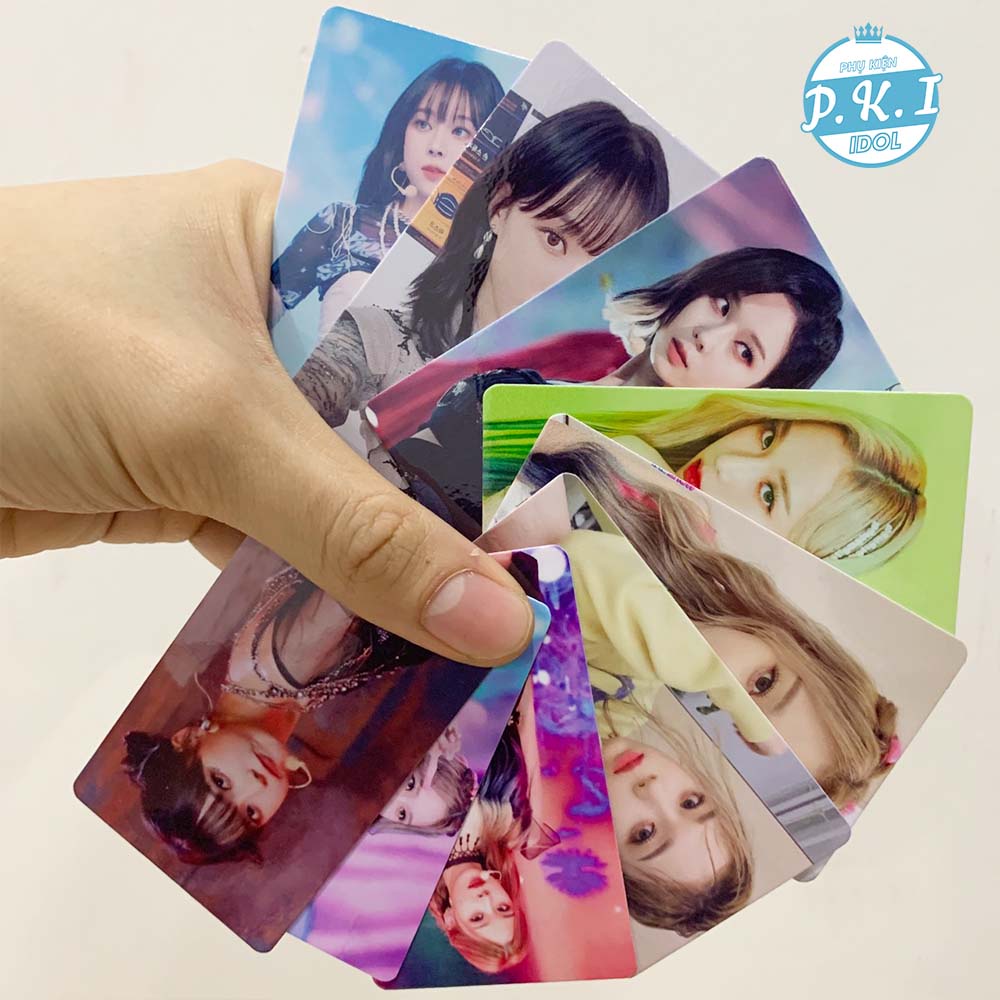 Bộ 9 Tấm Card Bo Góc Winter (A.e.s.p.a) Ép Bóng Siêu Cute