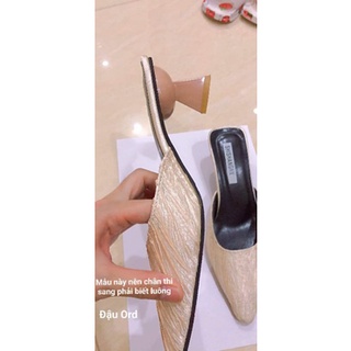 [sẵn ] Giày Cao Gót Mũi Nhọn Nữ