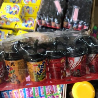 Kẹo bột vị coca có ống hút( 30 lọ 1 vỉ)