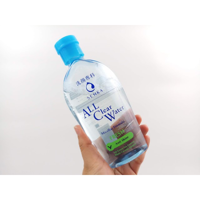 Nước tẩy trang sạch thoáng Senka A.L.L.Clear Water Fresh