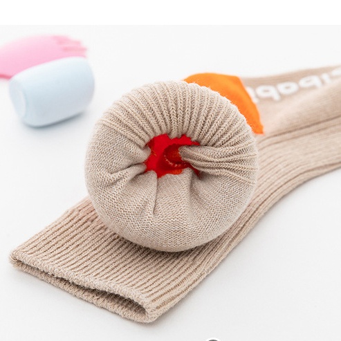 Vớ cotton mềm chống trượt cho bé sơ sinh từ 0-3 tuổi