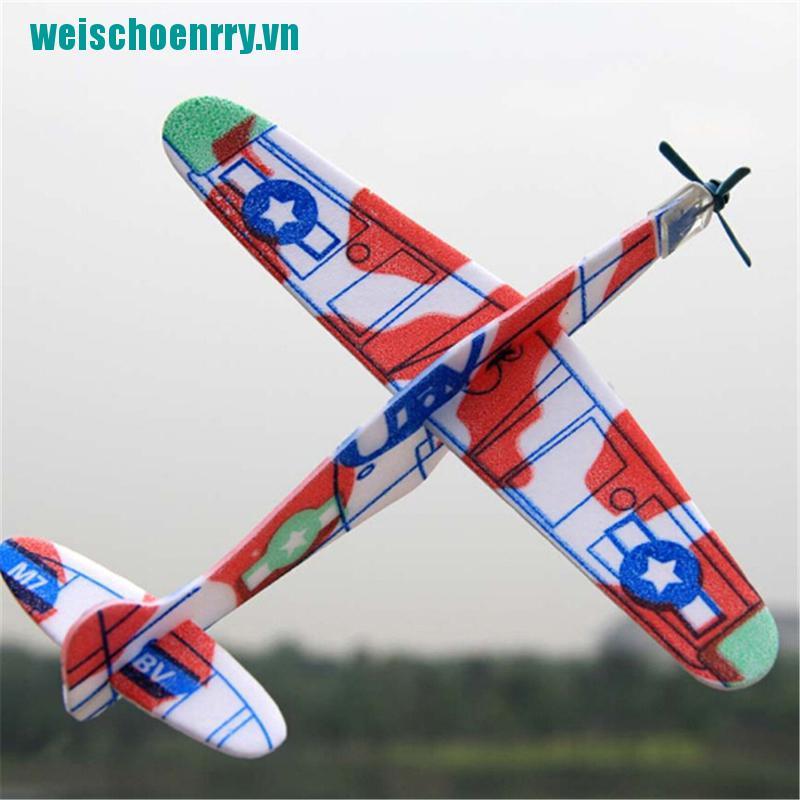 Weis♪Máy Bay Đồ Chơi Dạng Ném 19cm Cho Trẻ Em