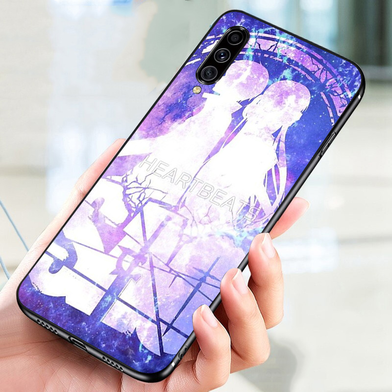 Ốp Điện Thoại Silicon Mềm Hình Sword Art Online Cho Samsung Note 8 9 10 20 Ultra M21 M30s M31 M31s Plus Uj115