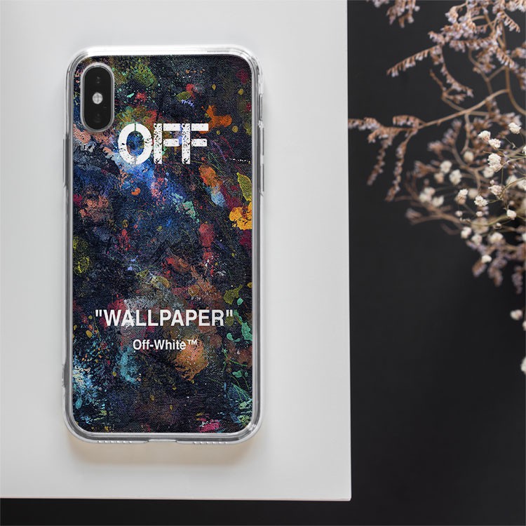 Ốp lưng Wallpaper OFF-White mỹ thuật cho Iphone 5 6 7 8 Plus 11 12 Pro Max X Xr OFFPOD00030