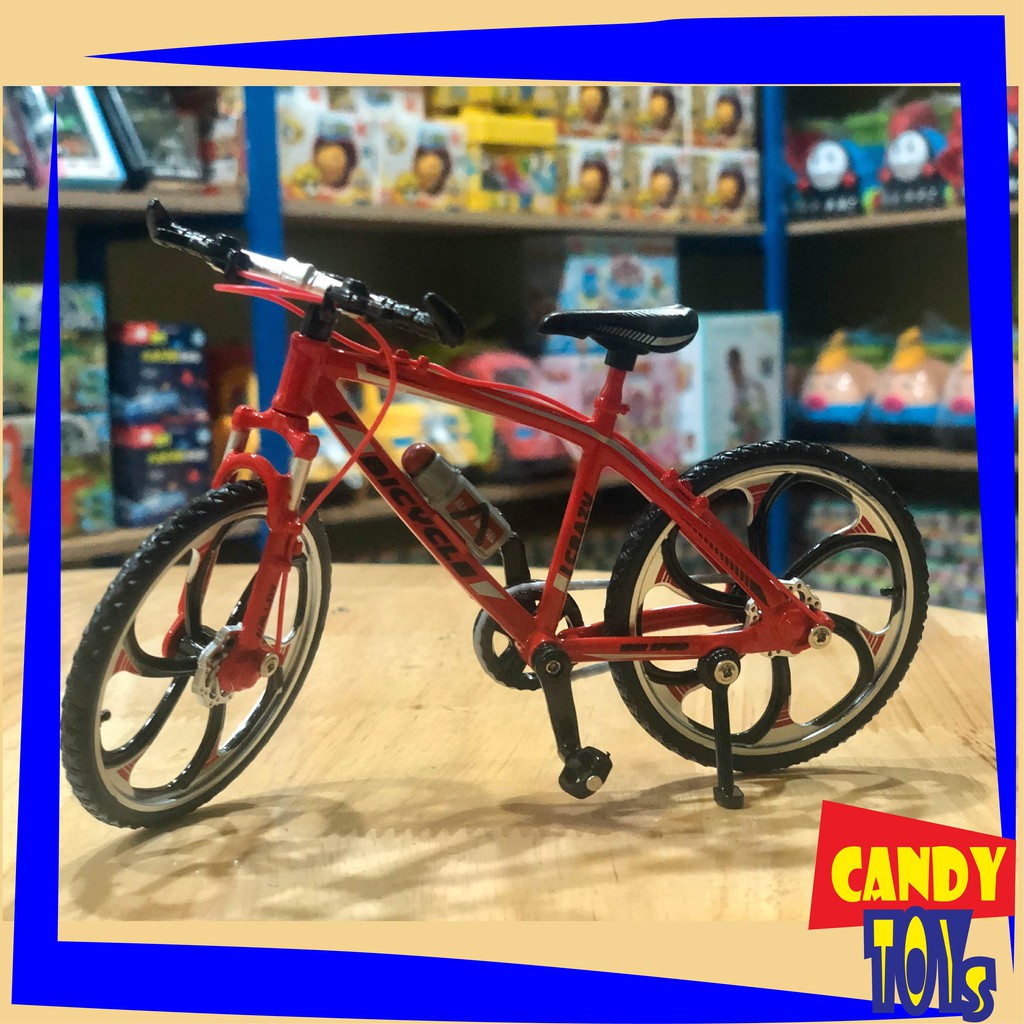 ĐỒ CHƠI MÔ HÌNH XE ĐẠP LEO NÚI TỈ LỆ 1:10 VÀ 1:8 BẰNG KIM LOẠI VÀ BÁNH CAO SU