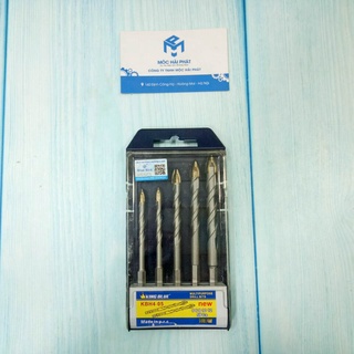 Bộ 5 mũi khoan đa năng lục giác kingblue kbh4-05