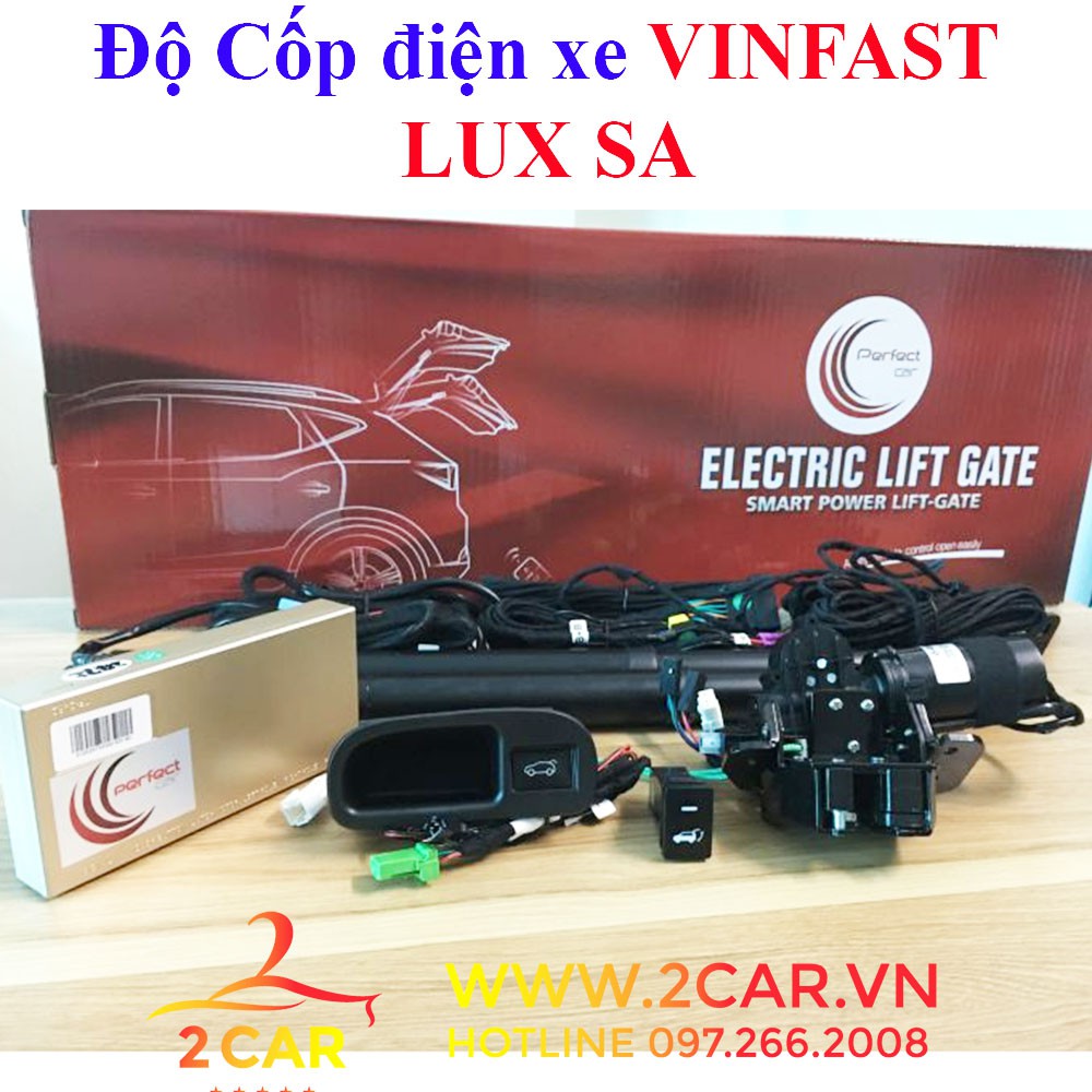 Cốp điện xe VINFAST LUX SA thương hiệu PerfectCar cao cấp