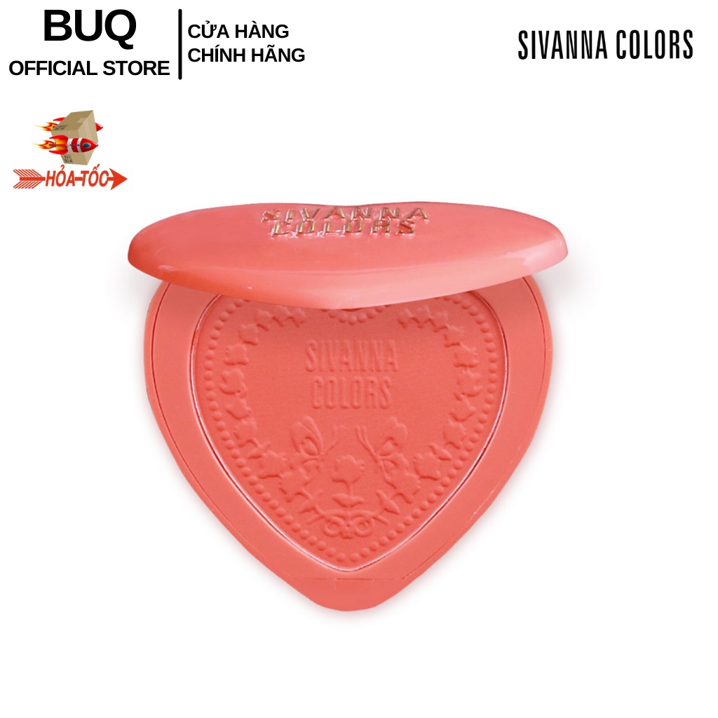 Phấn Má Hồng Sivanna Colors So Chic Long Lasting 16 House Blush HF6025 6g