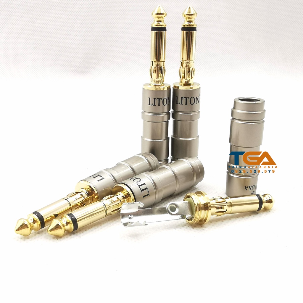 Jack rắc 6ly, 6.5 ly LITON USA Thẳng