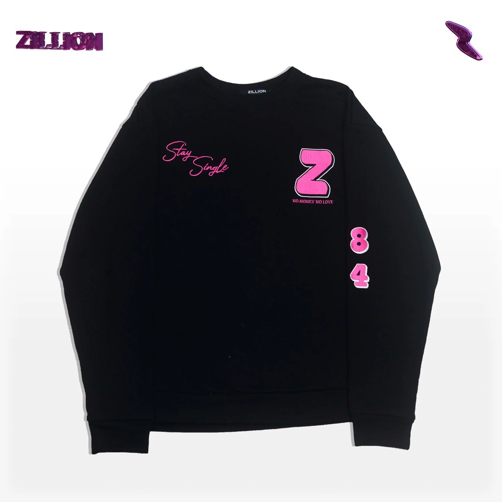 Stay Single Sweater Unisex, Áo nỉ nam nữ - Zillion