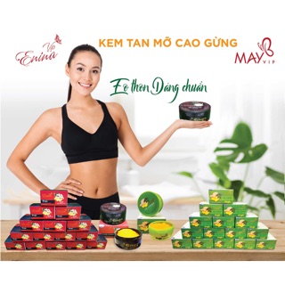 Cao Gừng - Cao Sả Quế kem tan mỡ Vip Erina Thái chính hãng