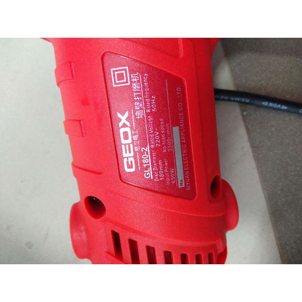 MÁY CHÀ TƯỜNG- Xoa tường GEOX 180-2