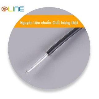 Dây buộc lõi thép vỏ nhựa 100m, dây buộc dây điện, dây buộc cây, lõi thép 0.45mm