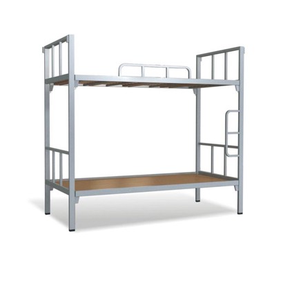 Giường sắt 2 tầng màu ghi
