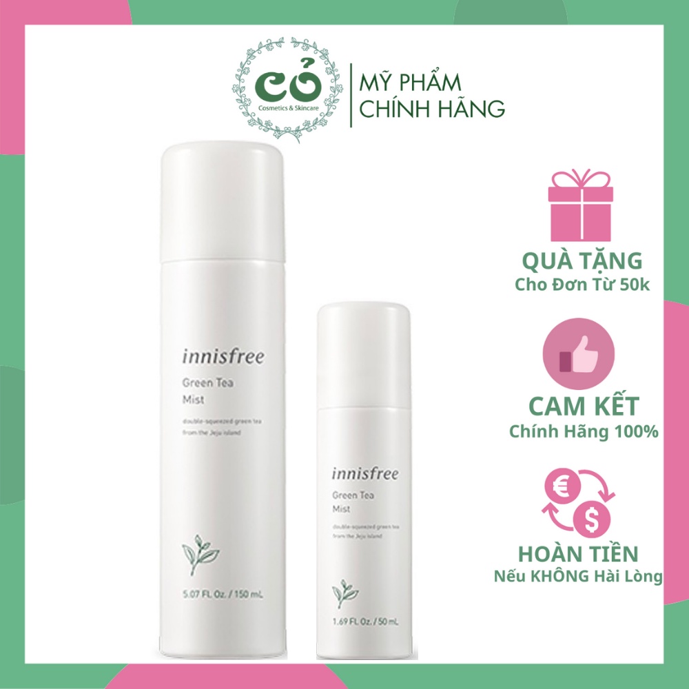 Xịt Khoáng Trà Xanh INNISFREE Green Tea Mist