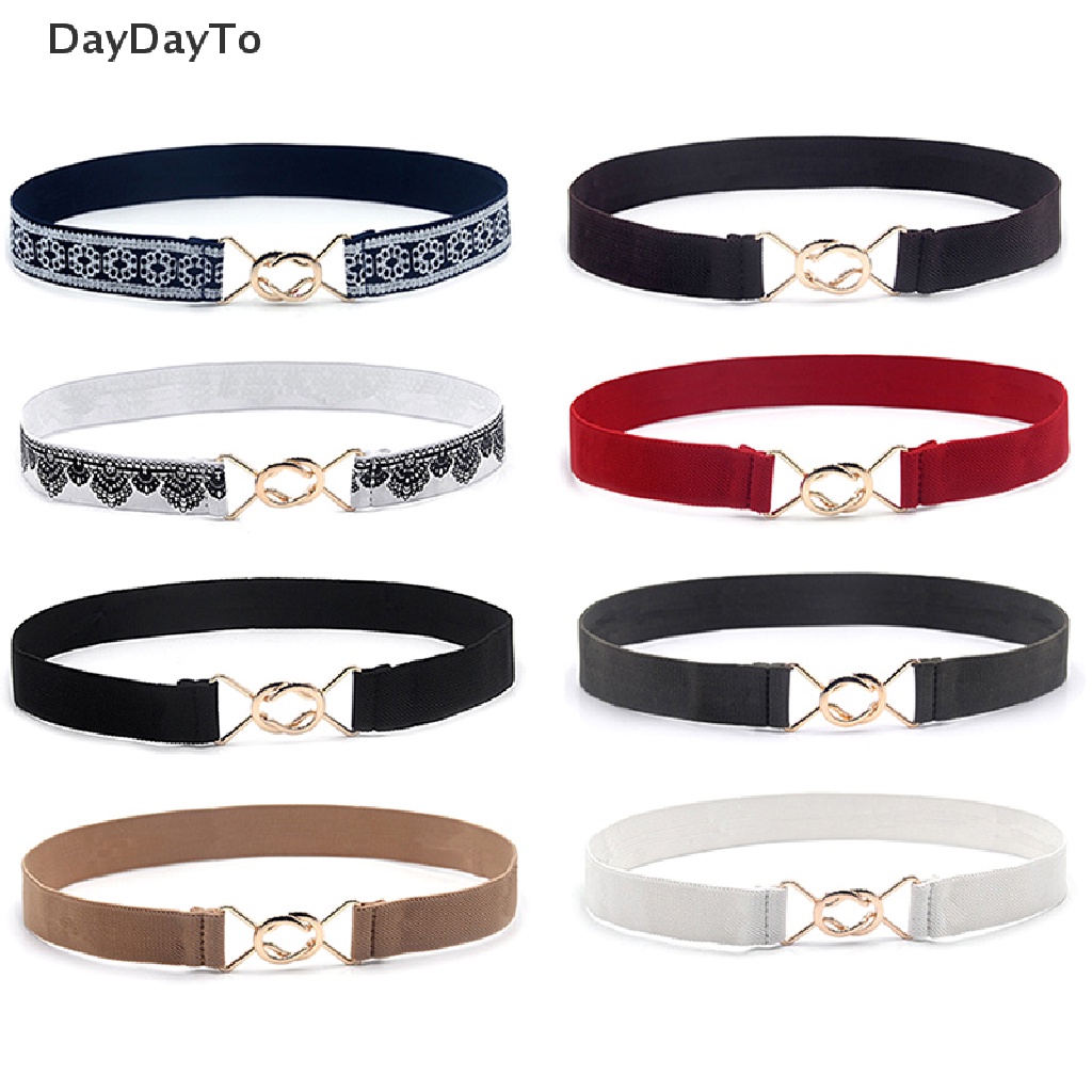 Thắt Lưng Bản Nhỏ Co Giãn Thời Trang Cho Nữ