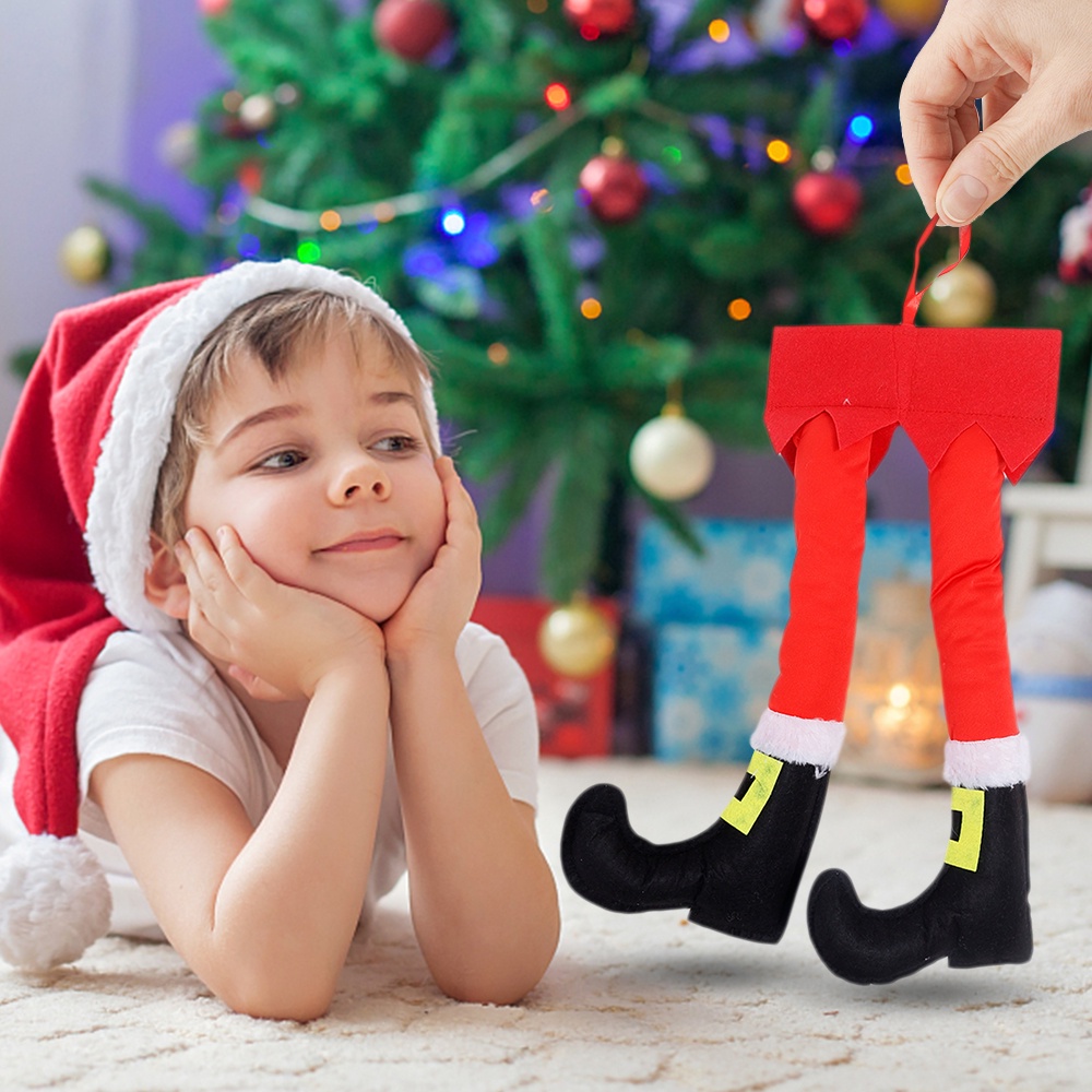 1 Phụ Kiện Treo Trang Trí Giáng Sinh Hình Ông Già Noel Dễ Thương