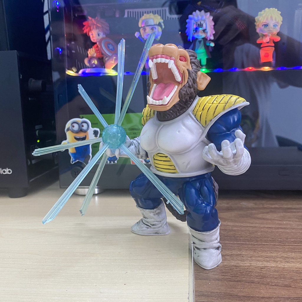 Mô hình chibi khỉ vegeta hiệu ứng siêu chất