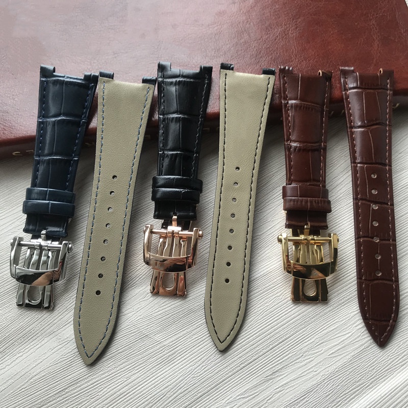 Dây Da Đeo Đồng Hồ Patek Philippe 5712G 5711 notch 13 25mm