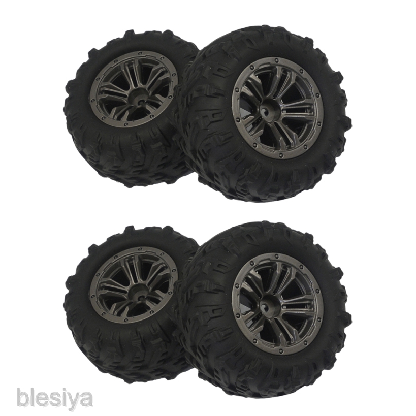 Set 4 Bánh Xe Cao Su Cho Xe Điều Khiển Từ Xa Xinlehong Q901 Q290 Q903