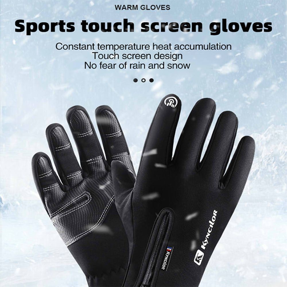 Găng tay lái xe chống trượt/ nước và gió nhiều màu sắc có thể chạm màn hình cảm ứng