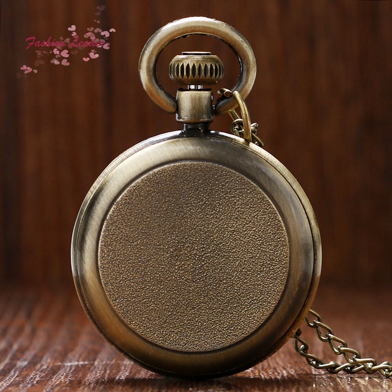 Đồng hồ bỏ túi phong cách Vintage kết hợp dây chuyền