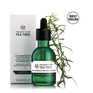 Serum tràm trà the bodyshop tea Tree Anti-Imperfection Daily Solution