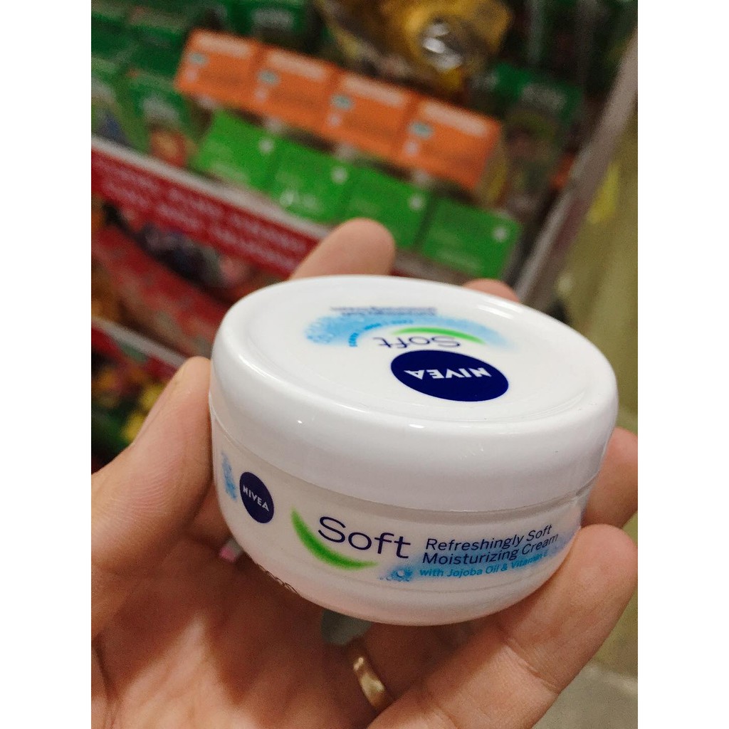 KEM DƯỠNG ẨM NIVEA SOFT 50ML CHO MỌI LOẠI DA
