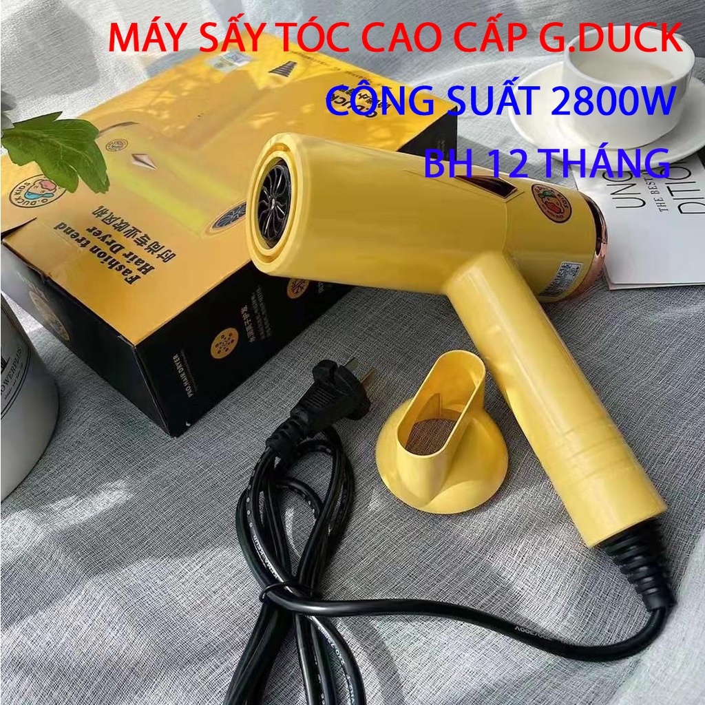 Máy Sấy Tóc GDUCK Công Suất Lớn 750W - Máy Sấy Tóc Tóc Nóng Lạnh - Hàng Chính Hãng