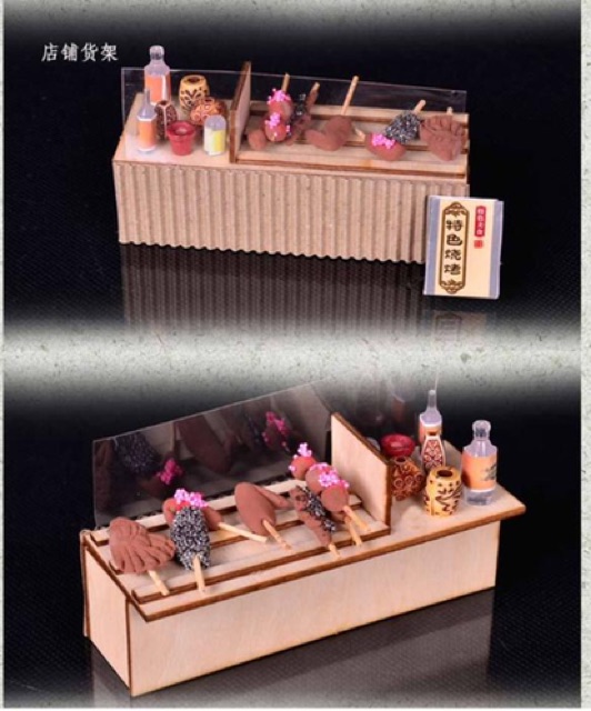 Mô hình lắp ráp thu nhỏ, mô hình 3d siêu xinh, trưng bày hoặc quà tặng sáng tạo