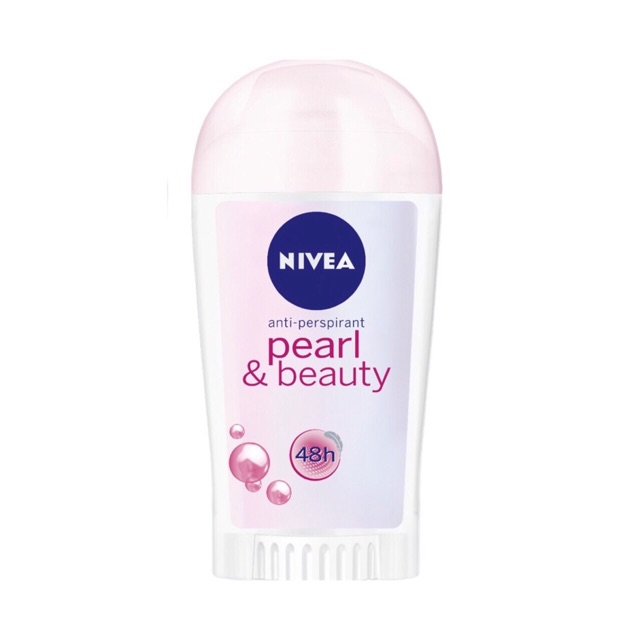 Bộ đôi Nivea: Xịt 150ml và sáp 40ml ngăn mùi dưỡng trắng Ngọc trai