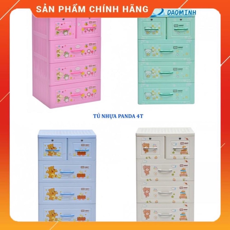 Tủ nhựa SONG LONG 3 tầng | 4 tầng | 5 tầng, Tủ đựng quần áo tiện dụng, hàng Chính hãng