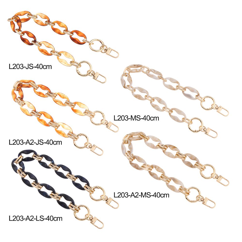 Dây Xích Bằng Nhựa Acrylic Gắn Túi Xách Có Thể Tháo Rời DIY