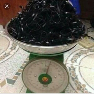 100g dây thun đen buột tóc