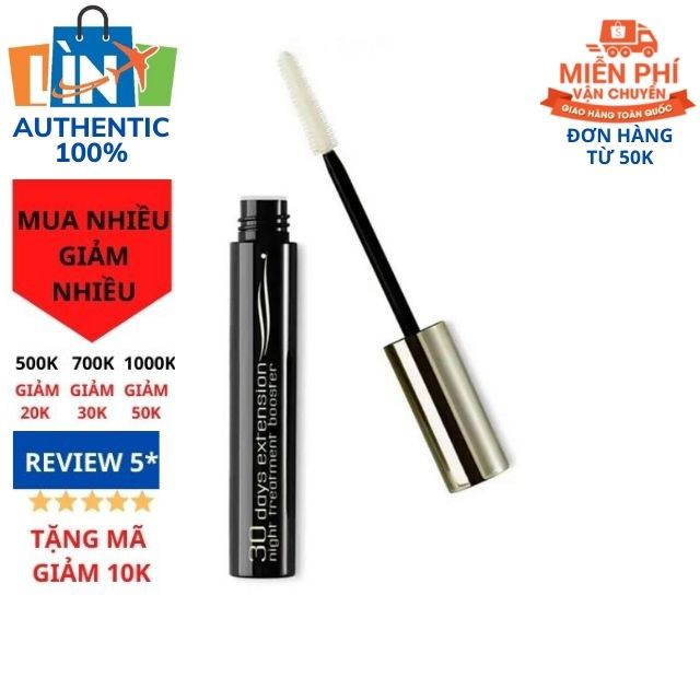 [Mi dài quyến rũ] Serum kích mọc mi dài nhanh KIKO 30 Days Extension - Night Treatment Booster 8ml hàng Ý
