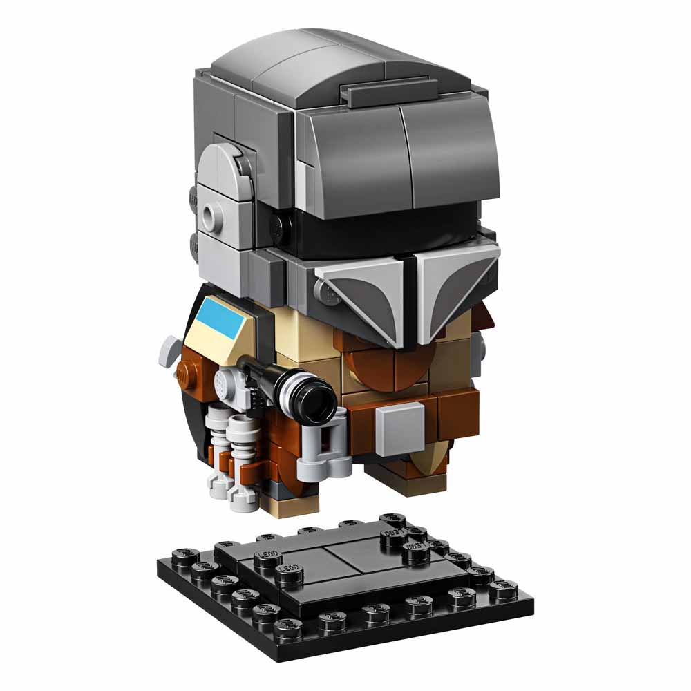 Lego 75317 Nhân vật The Mandalorian và the Child - Brick Headz - Lego Star wars Chính hãng