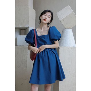 ❌💥HÀNG SẴN💥❌ Váy babydoll cổ vuông🎉 váy vintage