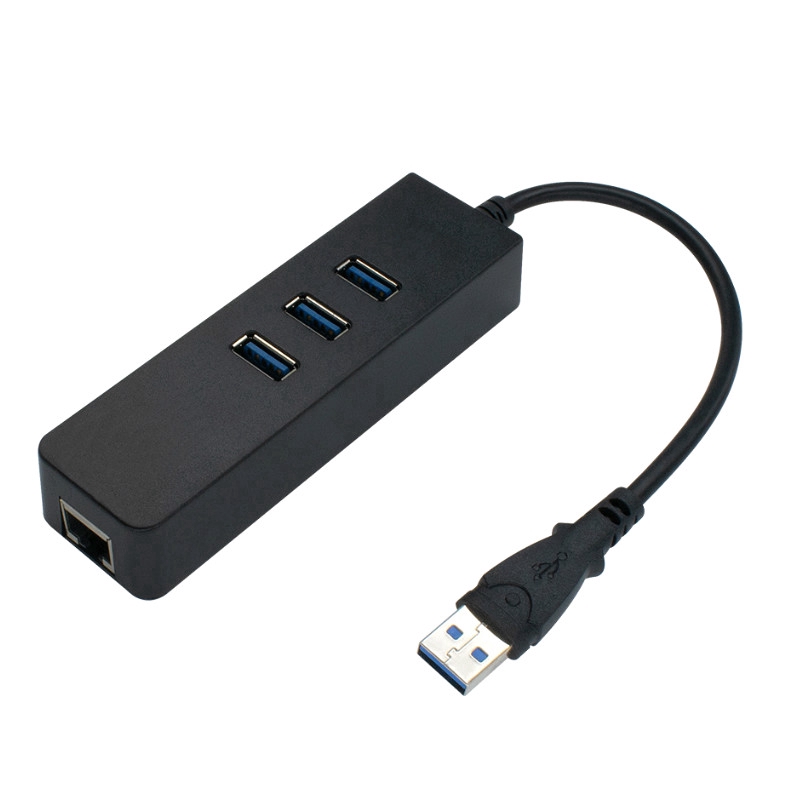 Bộ điều hợp mạng LAN có dây USB 3.0 3 cổng chuyển đổi Gigabit Ethernet 10Gbps USB sang RJ45