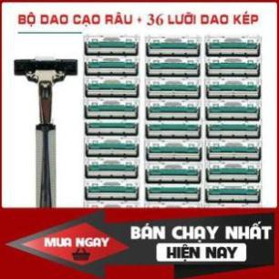 BỘ DAO CẠO RÂU CAO CẤP 38 MÓN