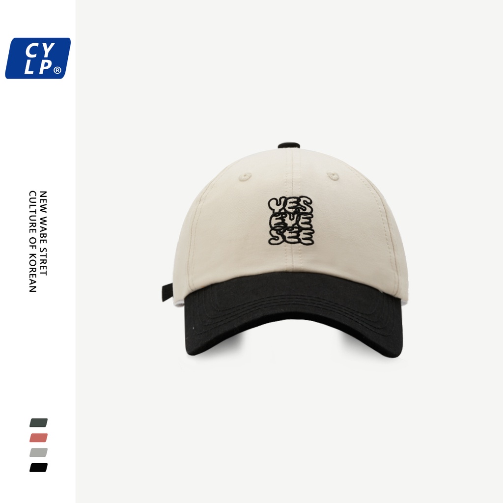 Mũ Lưỡi Trai Mềm Chất Lượng Cao Thêu Chữ Phong Cách Hàn Quốc Cho Nữ